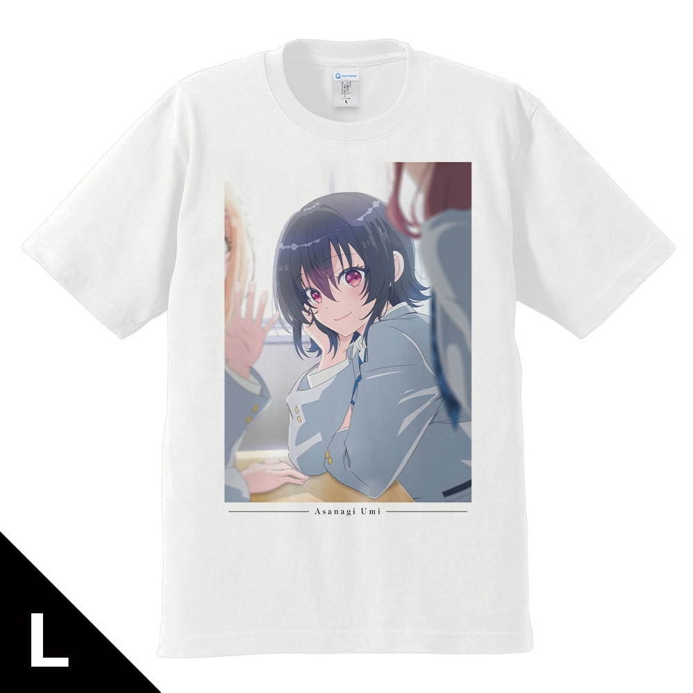 クラスで2番目に可愛い女の子と友だちになった Tシャツ ティザービジュアルver. Lサイズ - 公式商品画像 | AniSmile