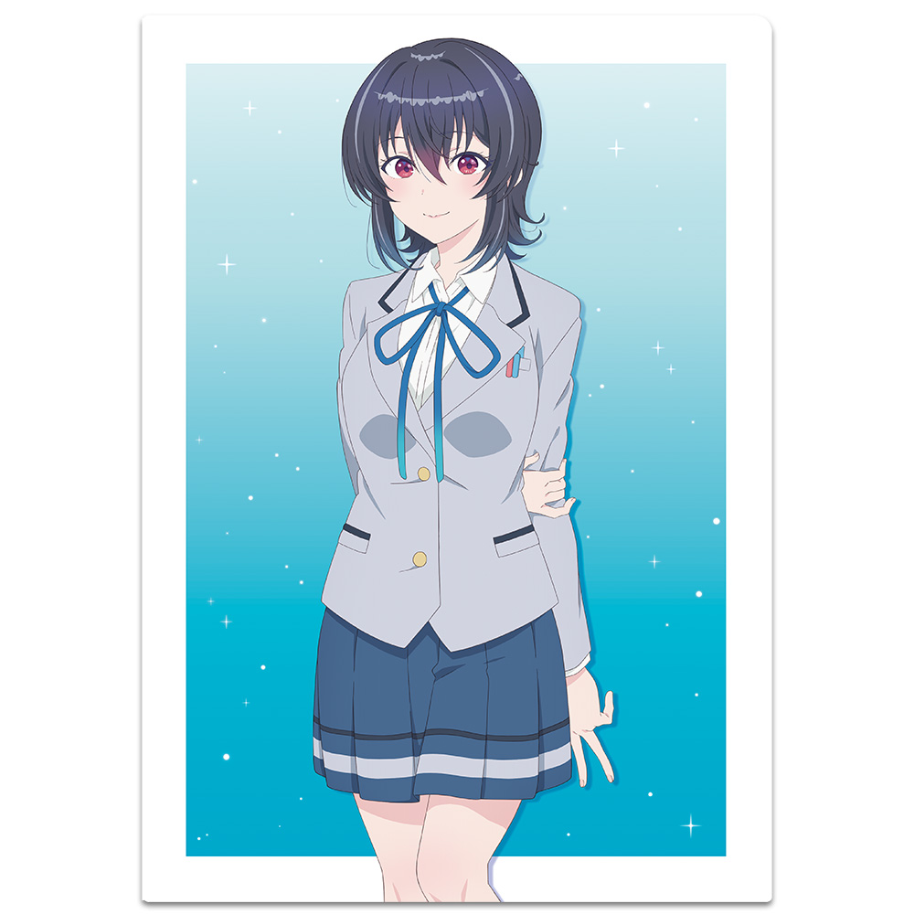 クラスで2番目に可愛い女の子と友だちになった クリアファイル 海&夕&新奈 画像 2 | AniSmile