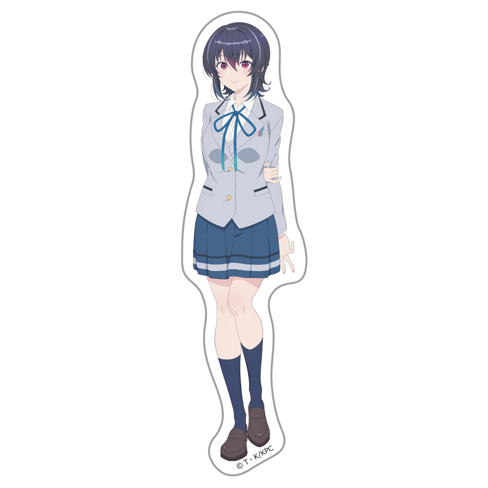 クラスで2番目に可愛い女の子と友だちになった ダイカットステッカー 朝凪海 - 公式商品画像 | AniSmile