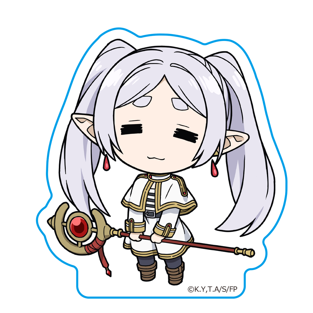 葬送のフリーレン 厚みアクリルスタンド フリーレン しょぼん顔ver. 画像 2 | AniSmile