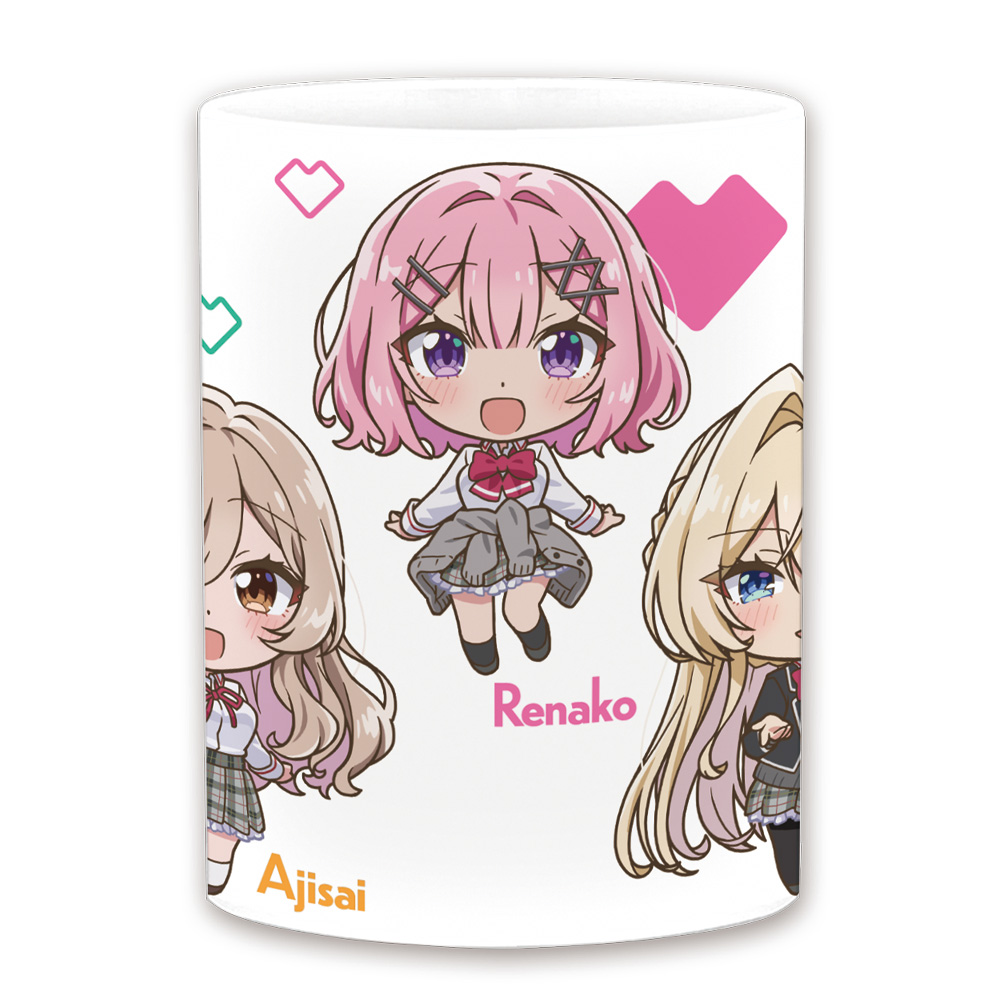 わたしが恋人になれるわけないじゃん、ムリムリ!(※ムリじゃなかった!?) マグカップ れな子&真唯&紫陽花&紗月&香穂 デフォルメver. 画像 5 | AniSmile