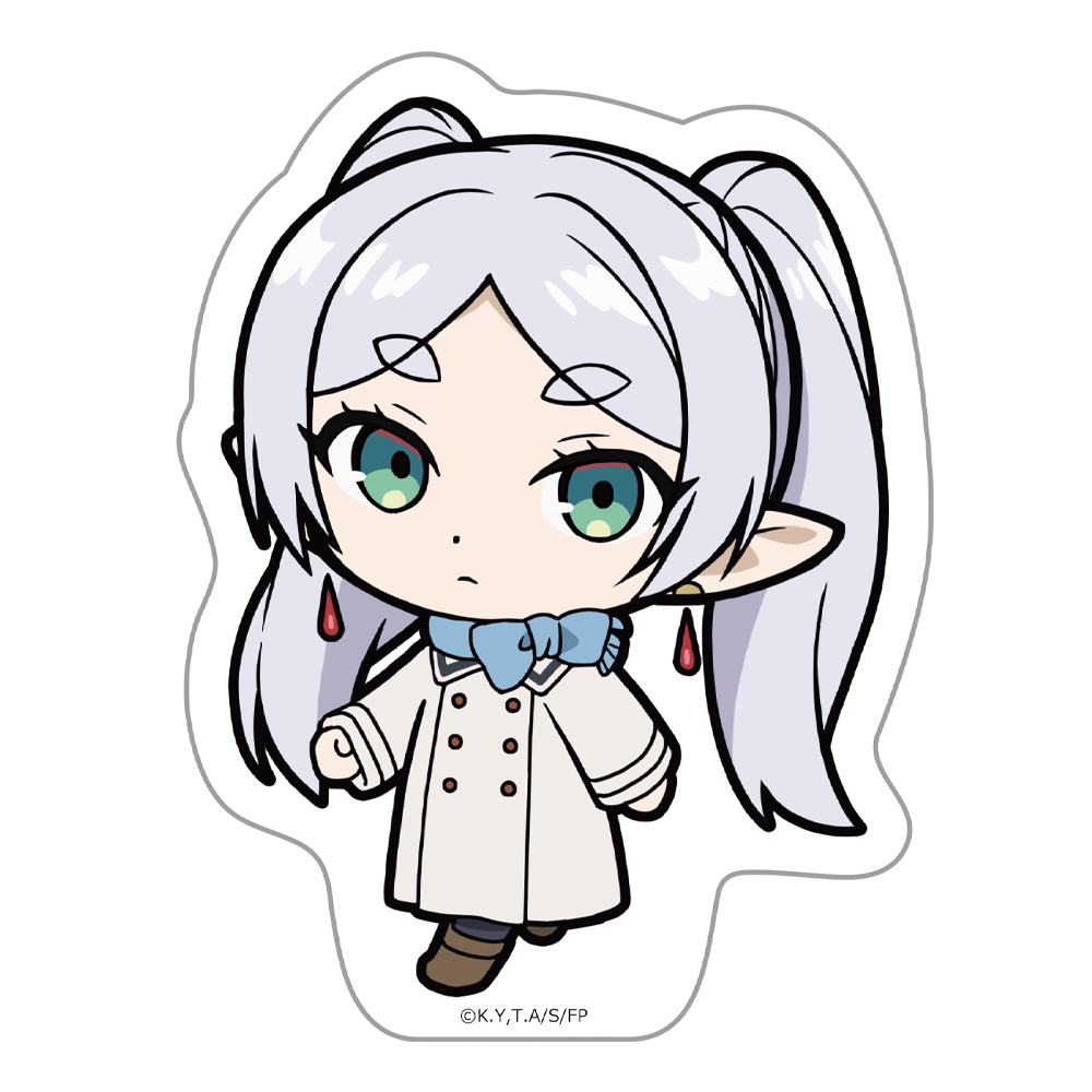 葬送のフリーレン ダイカットステッカー フリーレン ついてっく冬服ver. - 公式商品画像 | AniSmile