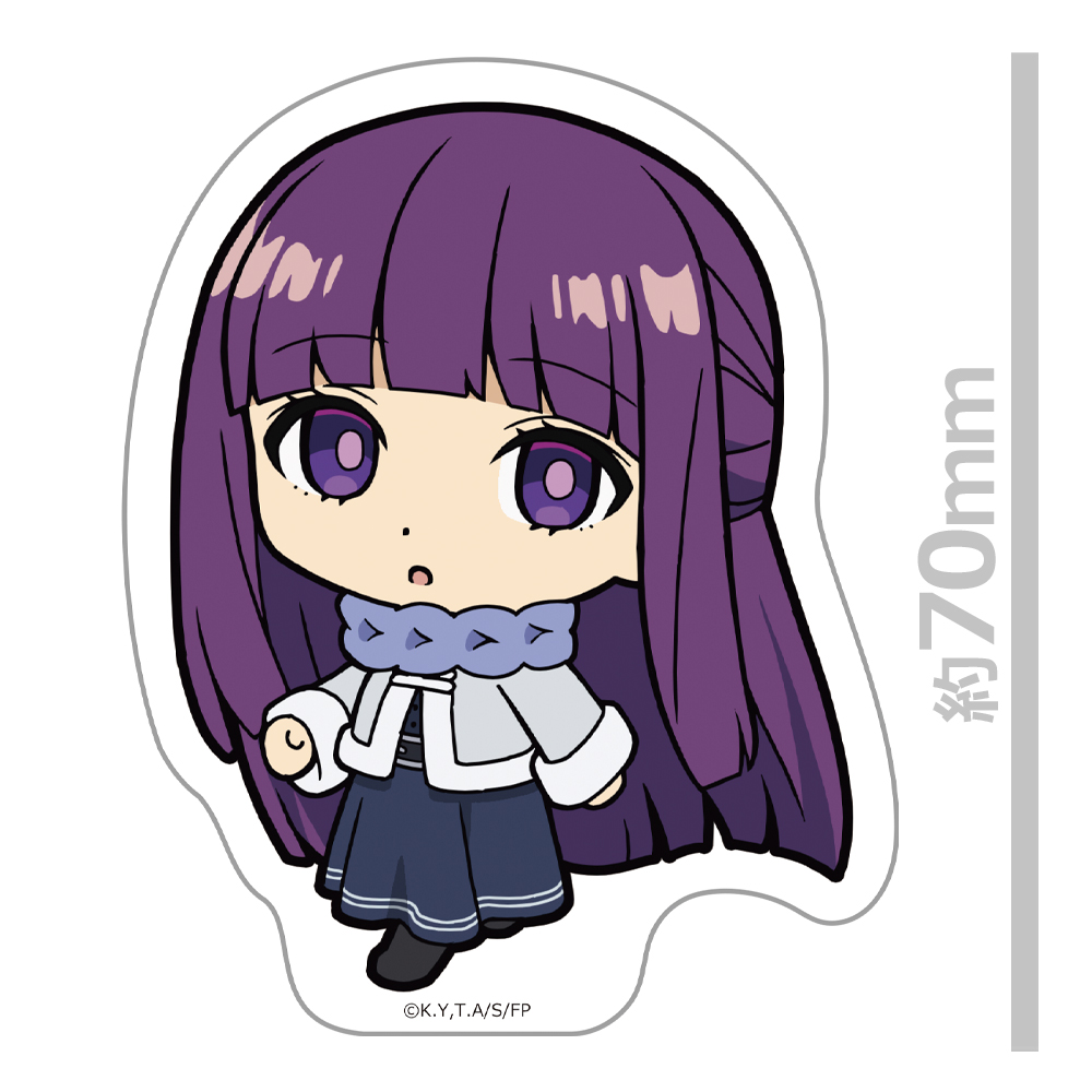 葬送のフリーレン ダイカットステッカー フェルン ついてっくver. 画像 2 | AniSmile