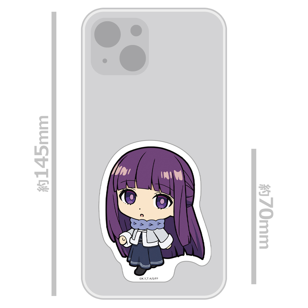 葬送のフリーレン ダイカットステッカー フェルン ついてっくver. 画像 3 | AniSmile