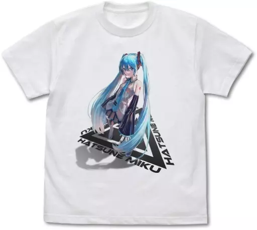 初音ミク フルカラーTシャツ oohhya Ver./WHITE-L - 公式商品画像 | AniSmile