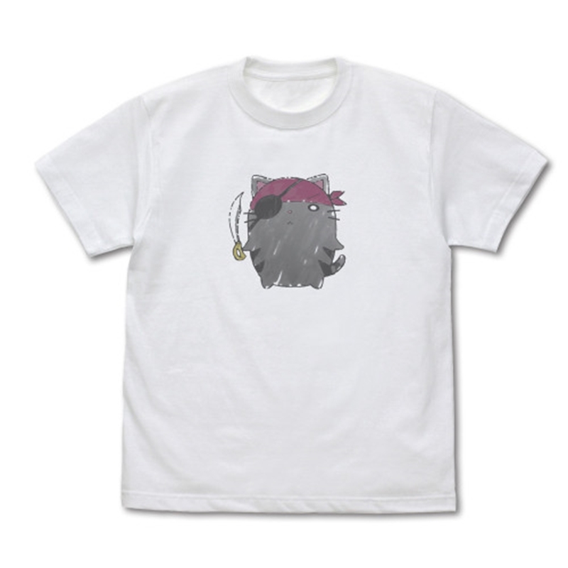TVアニメ『Summer Pockets』ひげ猫団 Tシャツ/WHITE-L 画像 2 | AniSmile