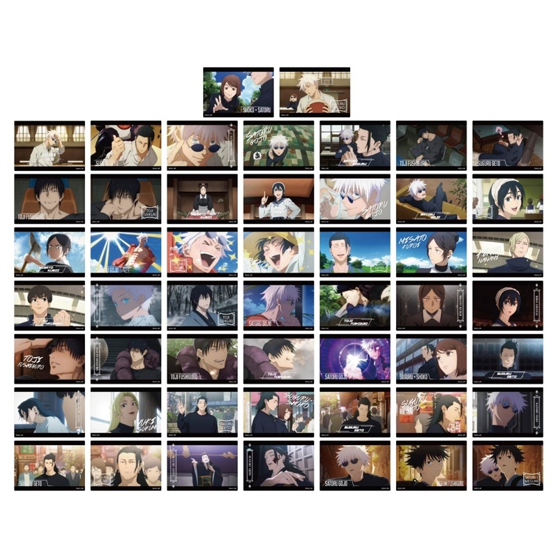 アニメ『呪術廻戦』5周年 キャプチャークリアカードコレクション 懐玉・玉折 - AniSmile