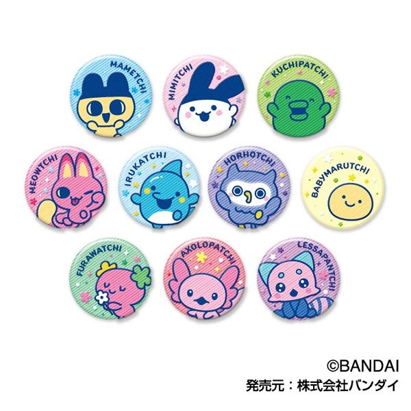 たまごっち 刺繍CANバッジ Vol.2 (単品統一JAN) - 公式商品画像 | AniSmile