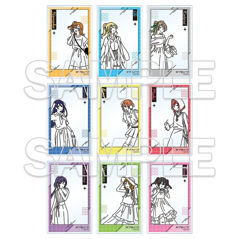 『ラブライブ!』お散歩は季節をまとって。 トレーディングアクリルカード - 公式商品画像 | AniSmile