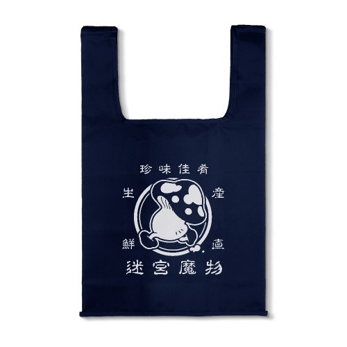 ダンジョン飯 歩き茸 エコバッグ/NAVY - 公式商品画像 | AniSmile