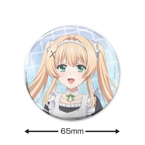 TVアニメ『Summer Pockets』 描き下ろし 紬ヴェンダース 65mm缶バッジ ご奉仕メイドVer. 画像 2 | AniSmile