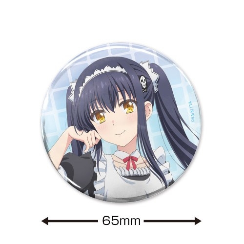 TVアニメ『Summer Pockets』 描き下ろし 久島鴎 65mm缶バッジ ご奉仕メイドVer. 画像 2 | AniSmile