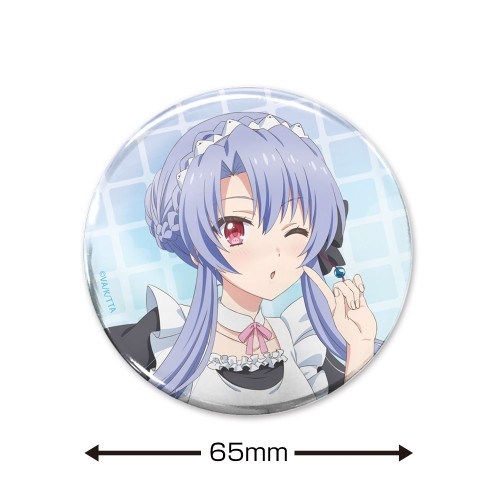 TVアニメ『Summer Pockets』 描き下ろし 空門蒼 65mm缶バッジ ご奉仕メイドVer. 画像 2 | AniSmile