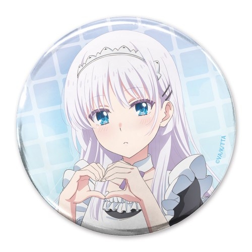 TVアニメ『Summer Pockets』 描き下ろし 鳴瀬しろは 65mm缶バッジ ご奉仕メイドVer. - 公式商品画像 | AniSmile