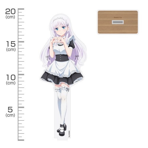 TVアニメ『Summer Pockets』 描き下ろし 鳴瀬しろは アクリルスタンド(大) ご奉仕メイドVer. 画像 2 | AniSmile