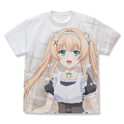 TVアニメ『Summer Pockets』 描き下ろし 紬ヴェンダース フルグラフィックTシャツ ご奉仕メイドVer./WHITE-S - 公式商品画像 | AniSmile