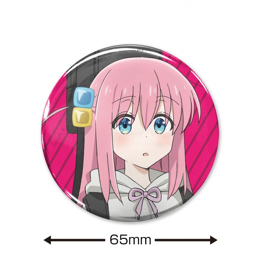 アニメ「ぼっち・ざ・ろっく!」 後藤ひとり 65mm缶バッジ ストリートファッションVer. 画像 2 | AniSmile