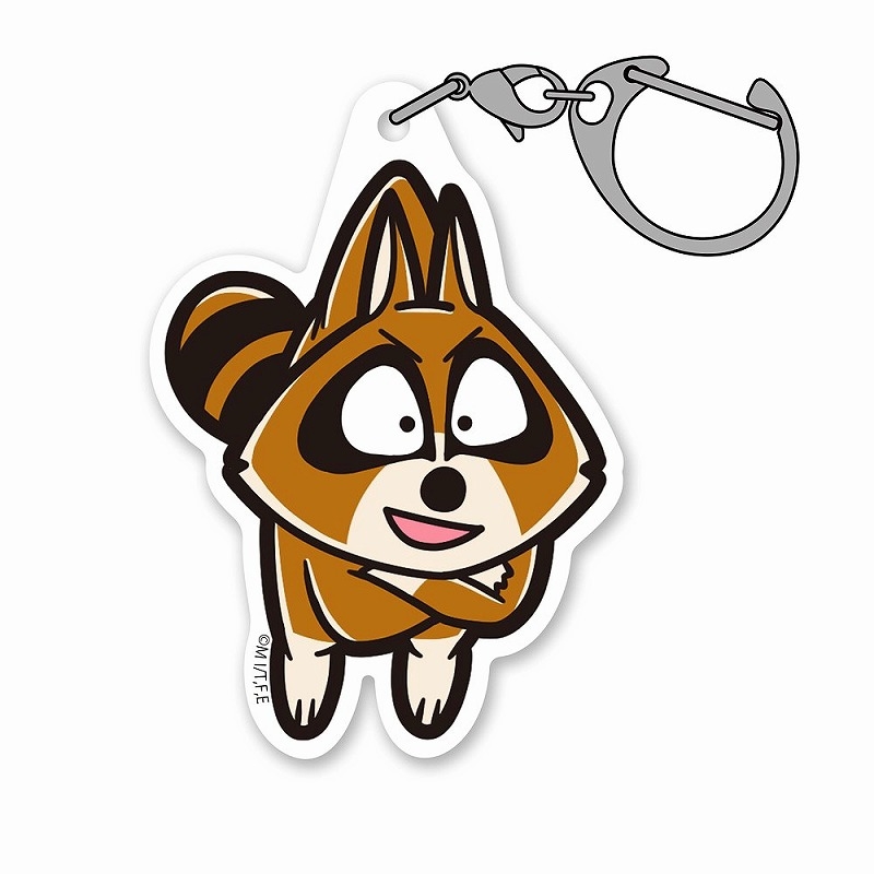 ぼのぼの アライグマくん アクリルつままれ - 公式商品画像 | AniSmile