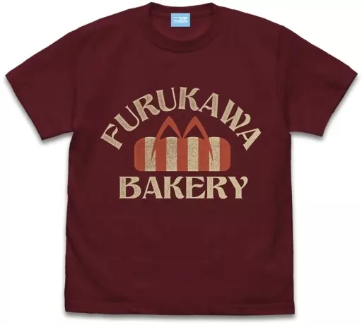CLANNAD-クラナド- 古河パン Tシャツ/BURGUNDY-M - 公式商品画像 | AniSmile