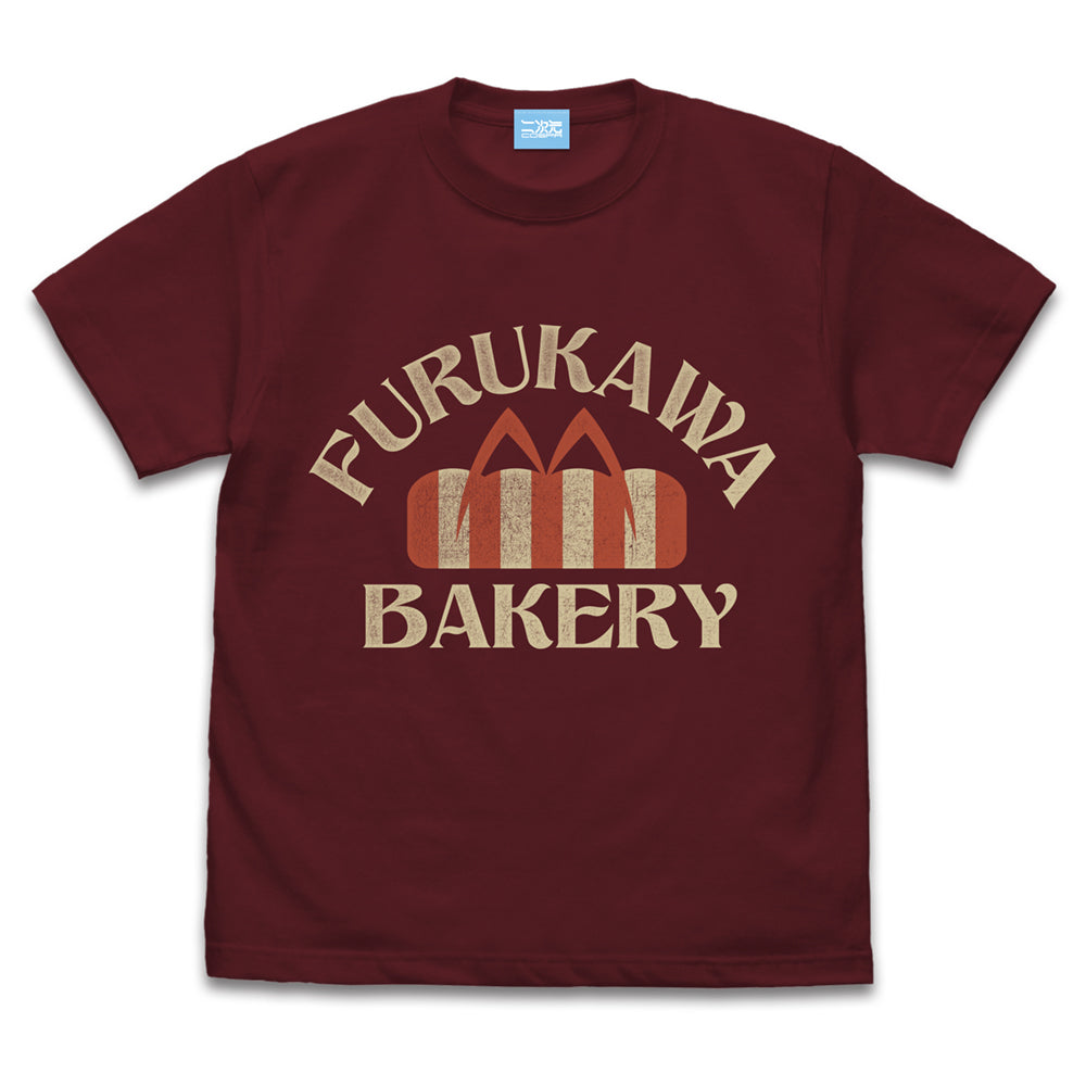 CLANNAD-クラナド- 古河パン Tシャツ/BURGUNDY-S - 公式商品画像 | AniSmile