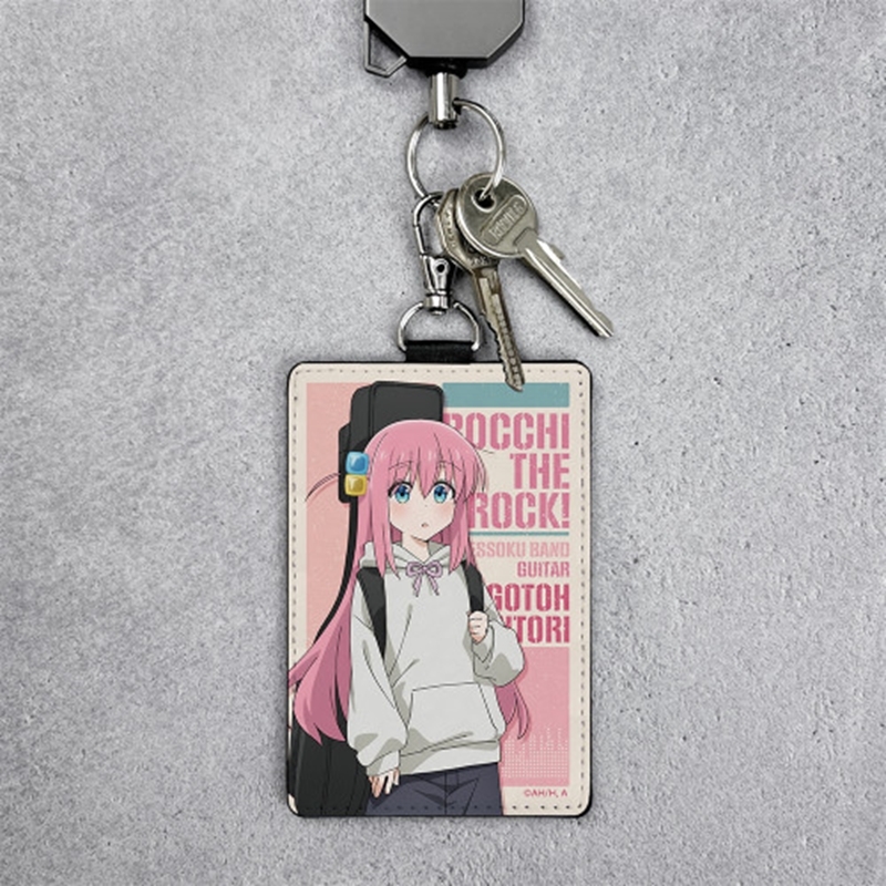 アニメ「ぼっち・ざ・ろっく!」 後藤ひとり パスケース(ナスカン付き) ストリートファッションVer. 画像 2 | AniSmile