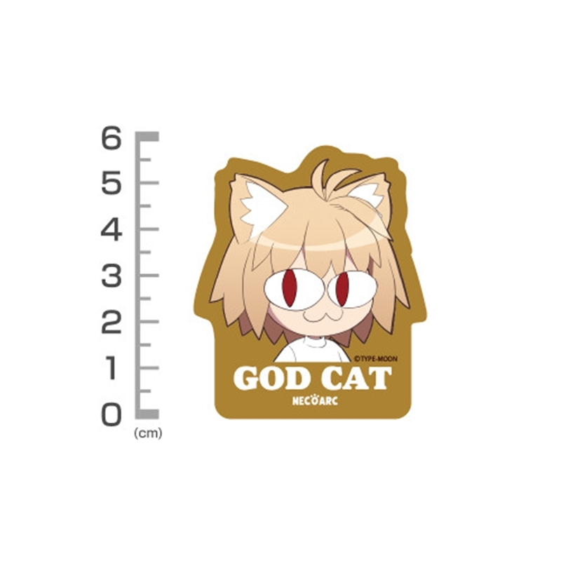 月姫 -A piece of blue glass moon- GOD CAT ネコアルク ミニステッカーセット 画像 2 | AniSmile