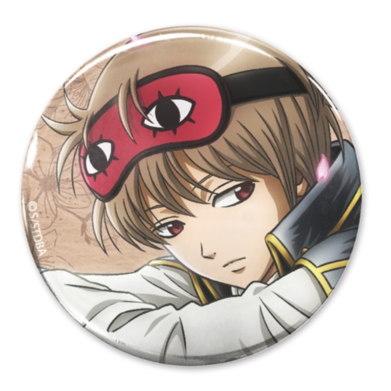 銀魂. 描き下ろし 沖田総悟 65mm缶バッジ 小窓から覗く景色Ver. - 公式商品画像 | AniSmile