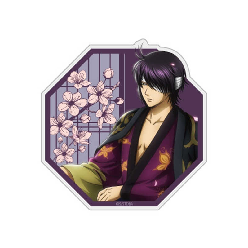 銀魂. 描き下ろし 高杉晋助 アクリルマグネット 小窓から覗く景色Ver. - 公式商品画像 | AniSmile