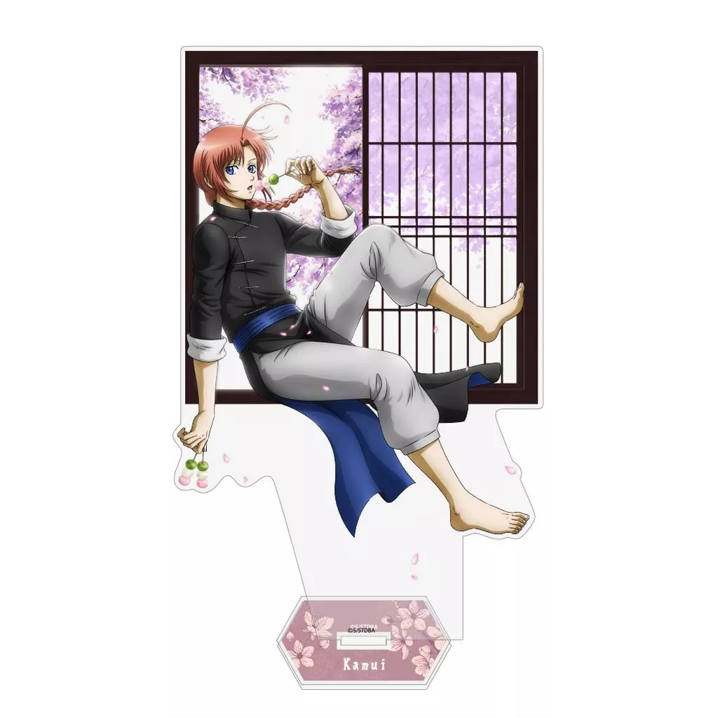 銀魂. 描き下ろし 神威 アクリルスタンド(大) 小窓から覗く景色Ver. - 公式商品画像 | AniSmile
