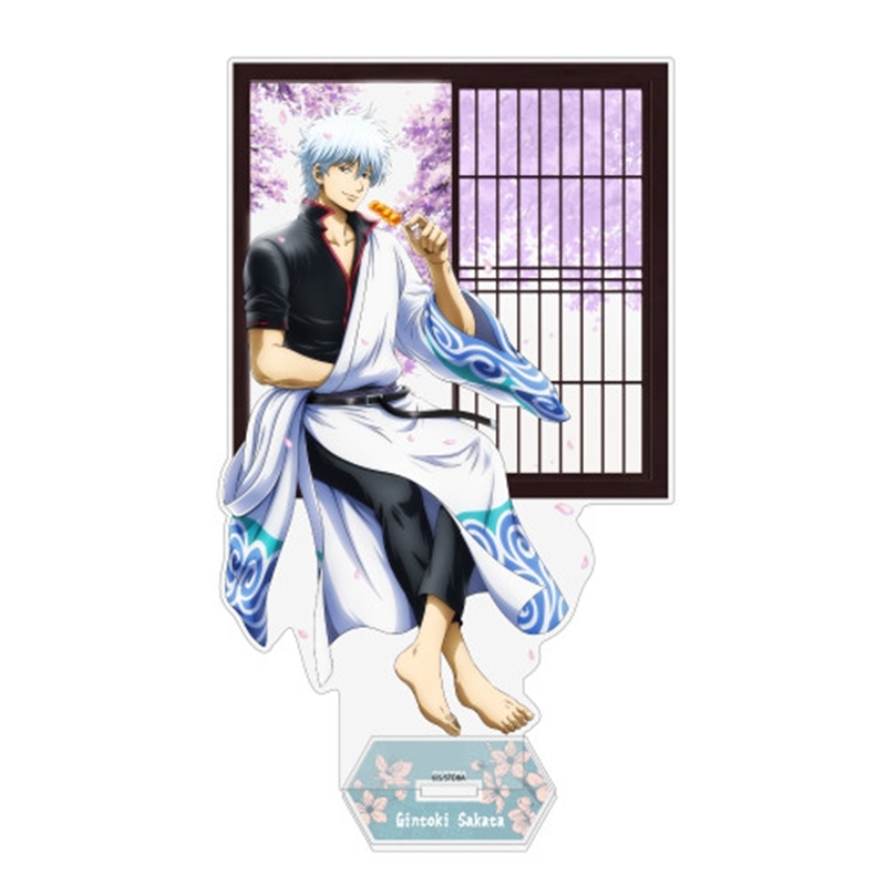 銀魂. 描き下ろし 坂田銀時 アクリルスタンド(大) 小窓から覗く景色Ver. - 公式商品画像 | AniSmile