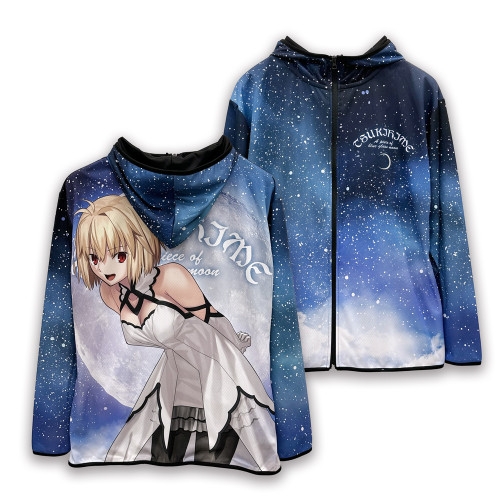 月姫 -A piece of blue glass moon- アルクェイド・ブリュンスタッド フルグラフィックドライパーカー/XXL 画像 2 | AniSmile