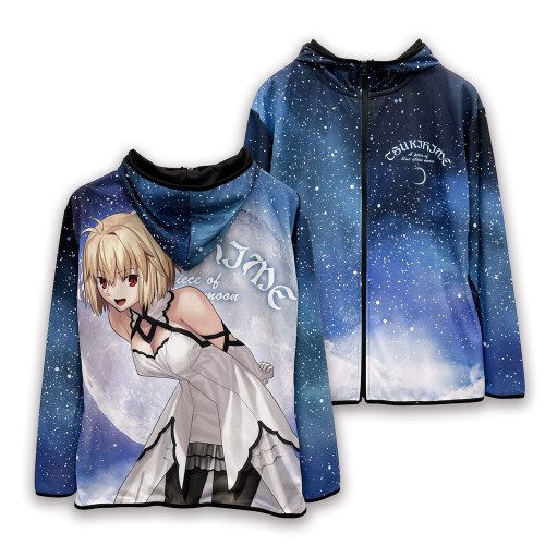 月姫 -A piece of blue glass moon- アルクェイド・ブリュンスタッド フルグラフィックドライパーカー/L 画像 2 | AniSmile