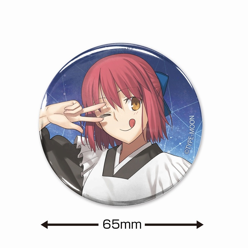月姫 -A piece of blue glass moon- 琥珀 65mm缶バッジ 画像 2 | AniSmile