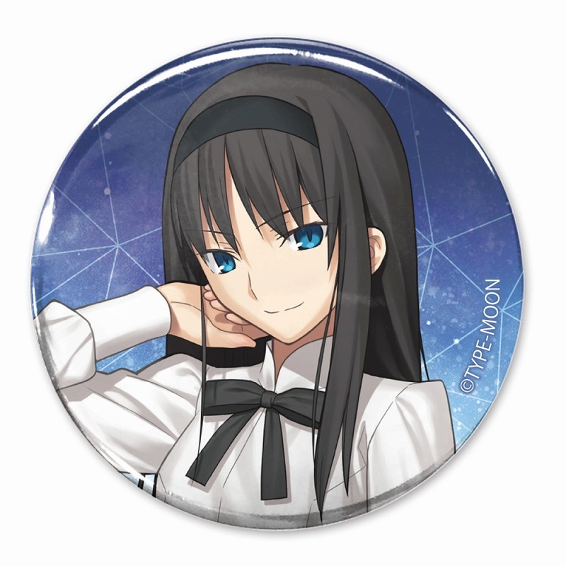 月姫 -A piece of blue glass moon- 遠野秋葉 65mm缶バッジ - official product image | AniSmile