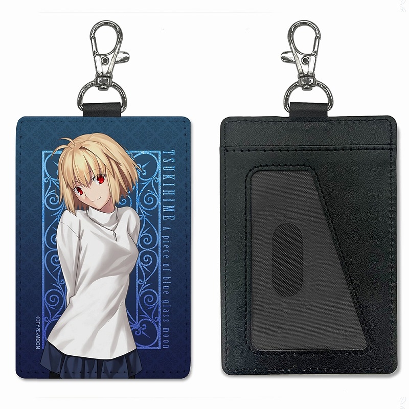 月姫 -A piece of blue glass moon- アルクェイド・ブリュンスタッド パスケース(ナスカン付き) - 公式商品画像 | AniSmile
