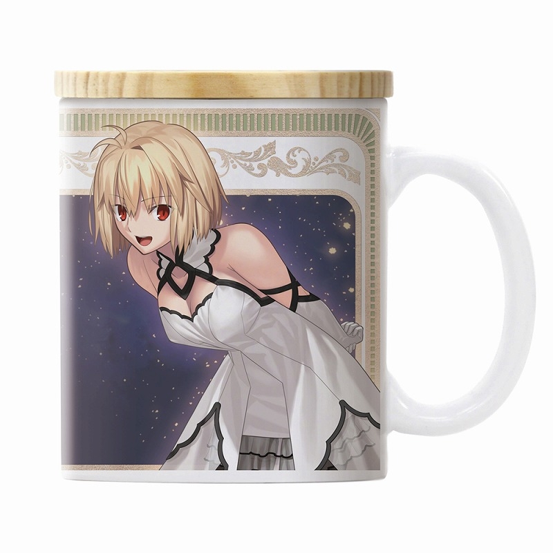 月姫 -A piece of blue glass moon- アルクェイド・ブリュンスタッド フタ付きフルカラーマグカップ 画像 2 | AniSmile