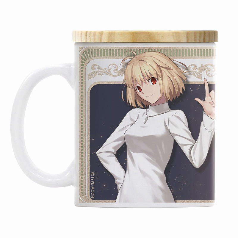 月姫 -A piece of blue glass moon- アルクェイド・ブリュンスタッド フタ付きフルカラーマグカップ 画像 3 | AniSmile