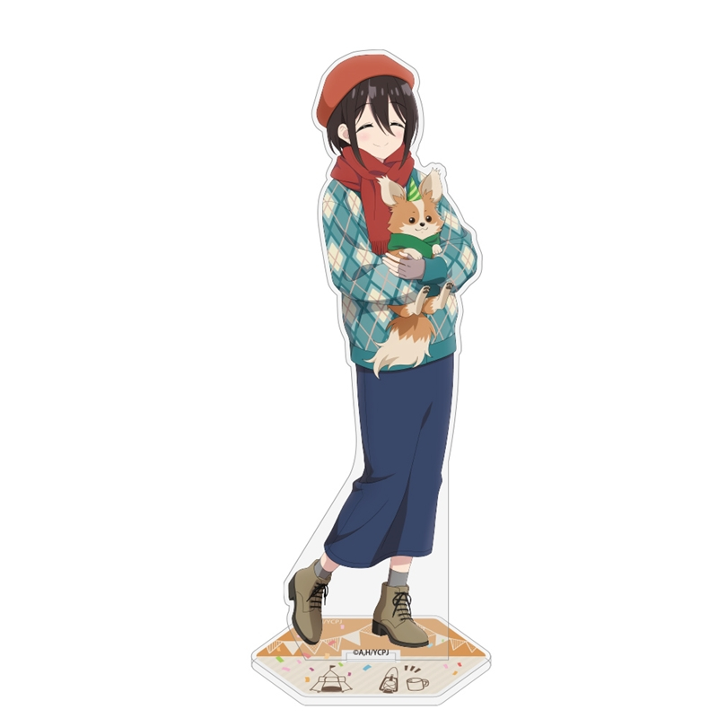 ゆるキャン△ SEASON3 描き下ろし 斉藤恵那 アクリルスタンド(大) バースデーキャンプVer. - 公式商品画像 | AniSmile