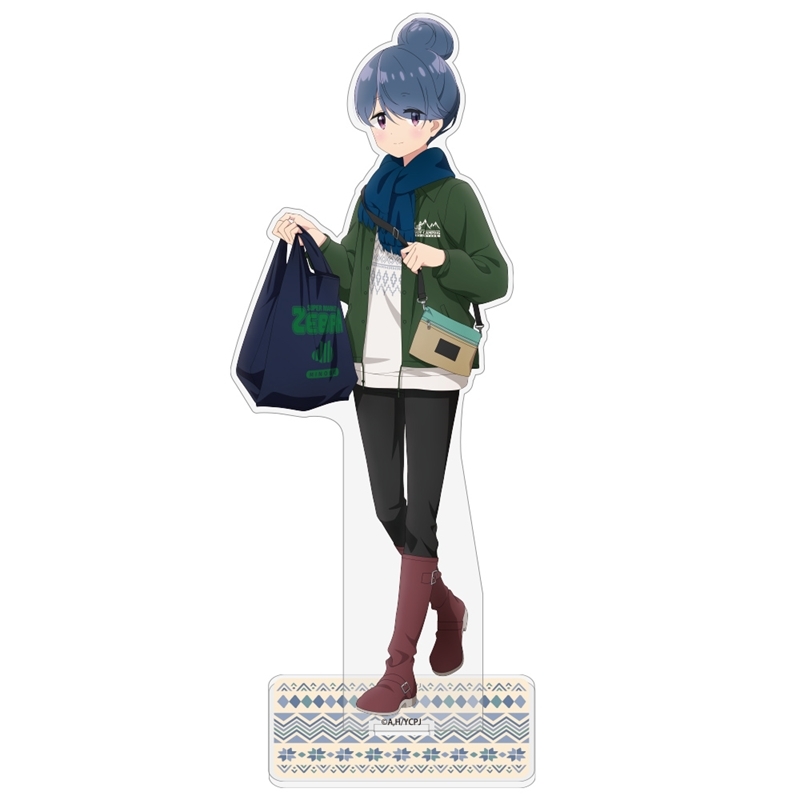 ゆるキャン△ SEASON3 描き下ろし 志摩リン アクリルスタンド(大) ゼブラでお買い物Ver. - 公式商品画像 | AniSmile