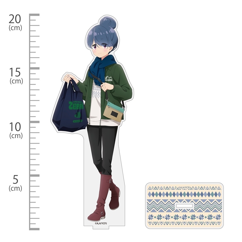 ゆるキャン△ SEASON3 描き下ろし 志摩リン アクリルスタンド(大) ゼブラでお買い物Ver. 画像 2 | AniSmile