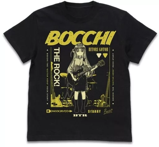 ぼっち・ざ・ろっく! Tシャツ/BLACK-M - 公式商品画像 | AniSmile