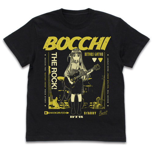 ぼっち・ざ・ろっく! Tシャツ/BLACK- - AniSmile