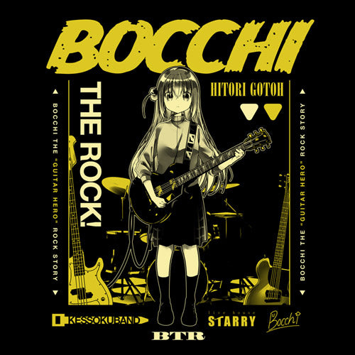 ぼっち・ざ・ろっく! Tシャツ/BLACK-S Image 2 | AniSmile