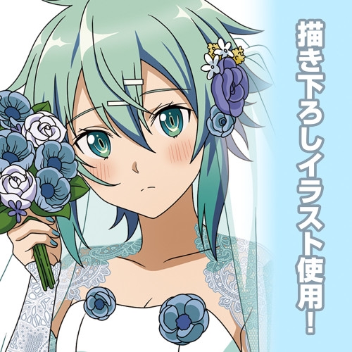 ソードアート・オンライン 描き下ろし シノン ミニステッカーセット ウェディングドレスVer. 画像 5 | AniSmile