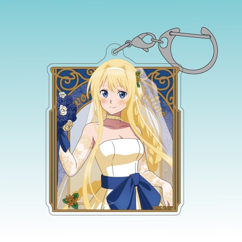 ソードアート・オンライン 描き下ろし アリス アクリルマルチキーホルダー ウェディングドレスVer. 画像 2 | AniSmile