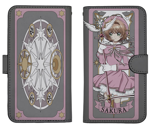 クリアカード編さくら 手帳型スマホケース148 - 公式商品画像 | AniSmile