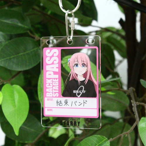 アニメ「ぼっち・ざ・ろっく!」 後藤ひとり バックステージパス風アクリルキーホルダー 画像 2 | AniSmile
