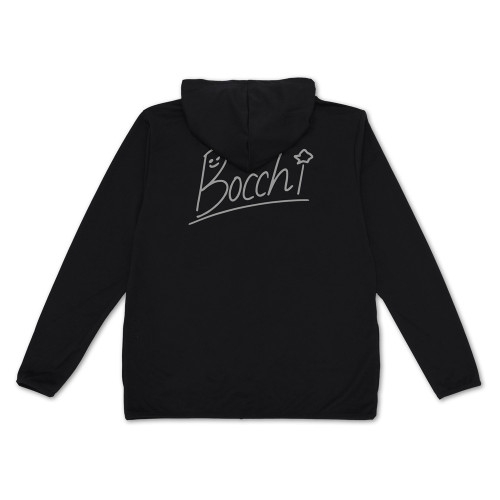 ぼっちちゃんのサイン 薄手ドライパーカー/BLACK-M - 公式商品画像 | AniSmile