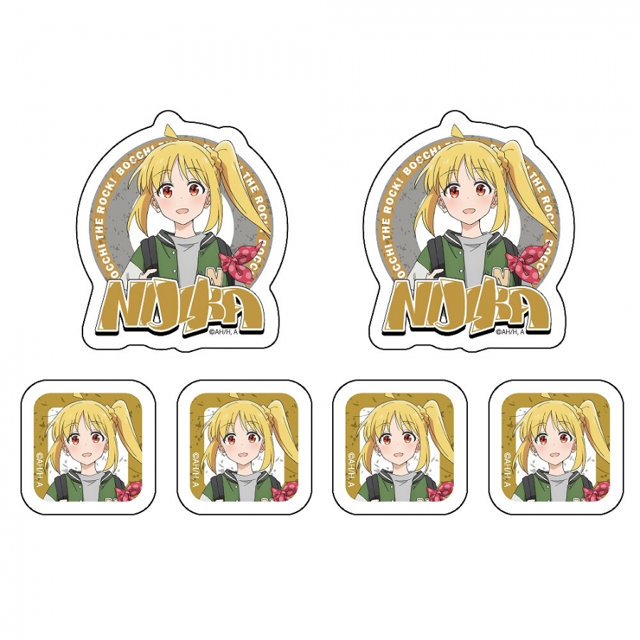 アニメ「ぼっち・ざ・ろっく!」 描き下ろし 伊地知虹夏 ミニステッカーセット ストリートファッションVer. 画像 2 | AniSmile