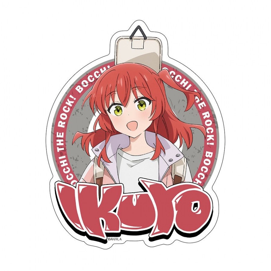 アニメ「ぼっち・ざ・ろっく!」 描き下ろし 喜多郁代 屋外対応ステッカー ストリートファッションVer. 画像 2 | AniSmile